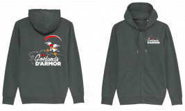 sweat anthratcite logo rouge