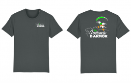 tshirt anthracite logo vert